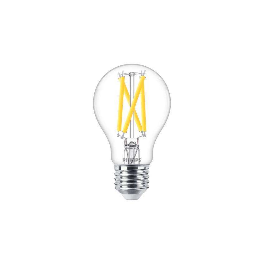 Żarówka LED ściemnialna 7,2W=75W 1055lm 2200-2700K kulka DT7,2-75W E27 CRI95 A60 Szkło przezroczyste 9,29004E+11 PHILIPS
