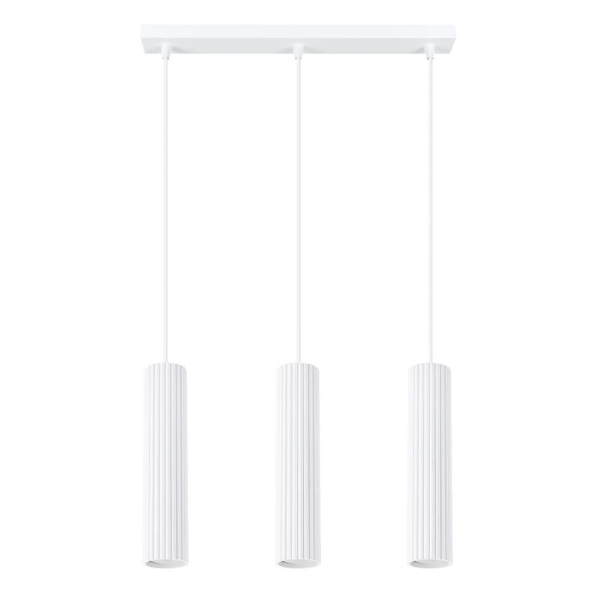 Sollux Lampa wisząca KARBON 3L biały SL.1537