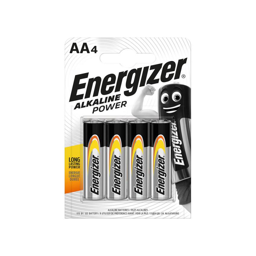 Baterie alkaliczne BASE POWER SEAL AA LR6 /4 szt. ENERGIZER 7,6389E+12 SELVISTA