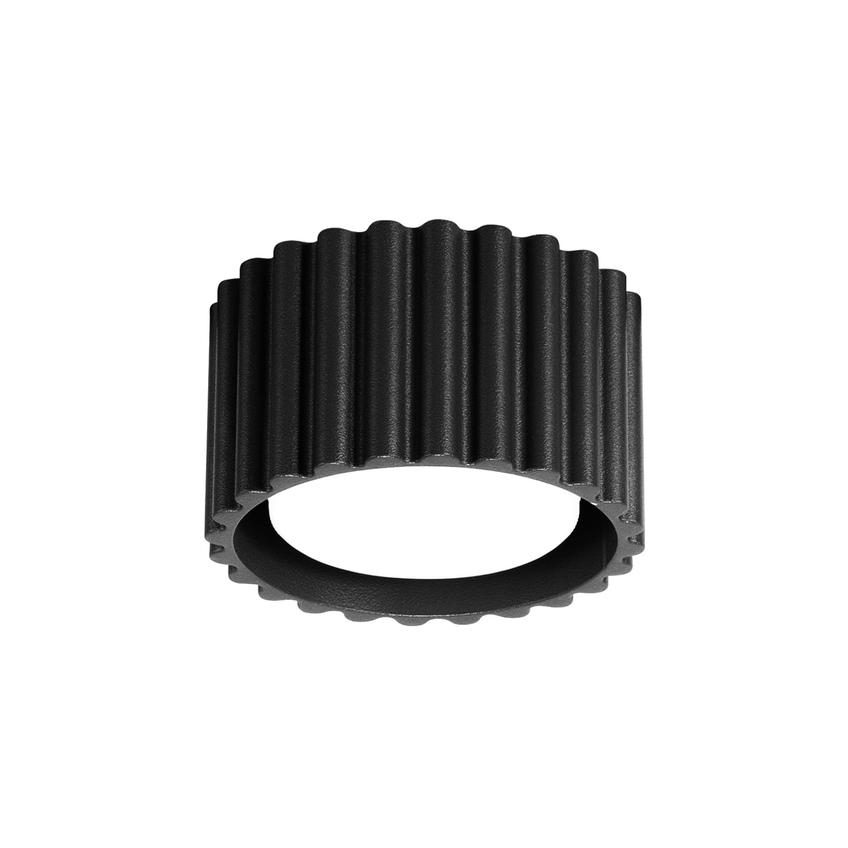 SOLLUX Plafon AURA 1 czarny Gx53 ; SL.1787