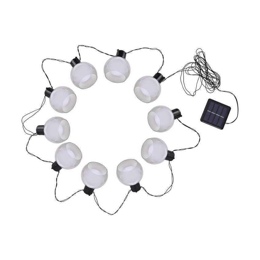 Girlanda solarna LED MULGA 3W IP44 ciepła czarny Ideus 04924 IDEUS