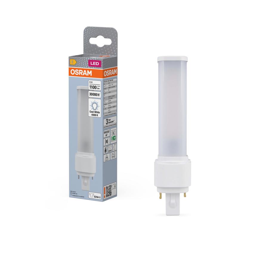 Lampa DULUX D LED FR 26 CCG, AC mains 10W 840 G24d-3