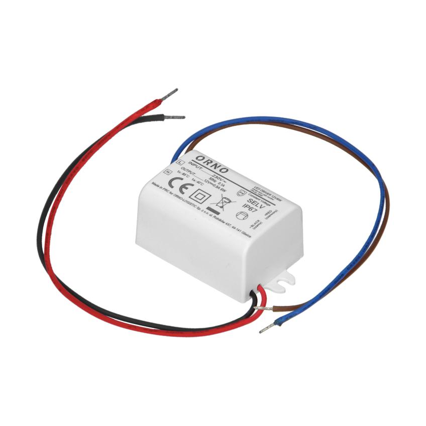 Zasilacz MINI do LED do puszki 12VDC 6W, IP67, 55/29,5/22mm OR-ZL-1630 ORNO