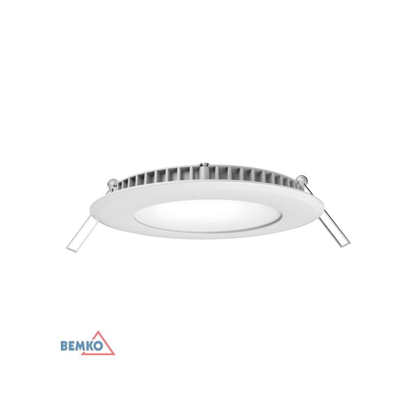 DOWNLIGHT LED BOLED 9W 4000K 540LM IP20 OKRĄGŁY BIAŁY C70-DLB-R-090-4K BEMKO