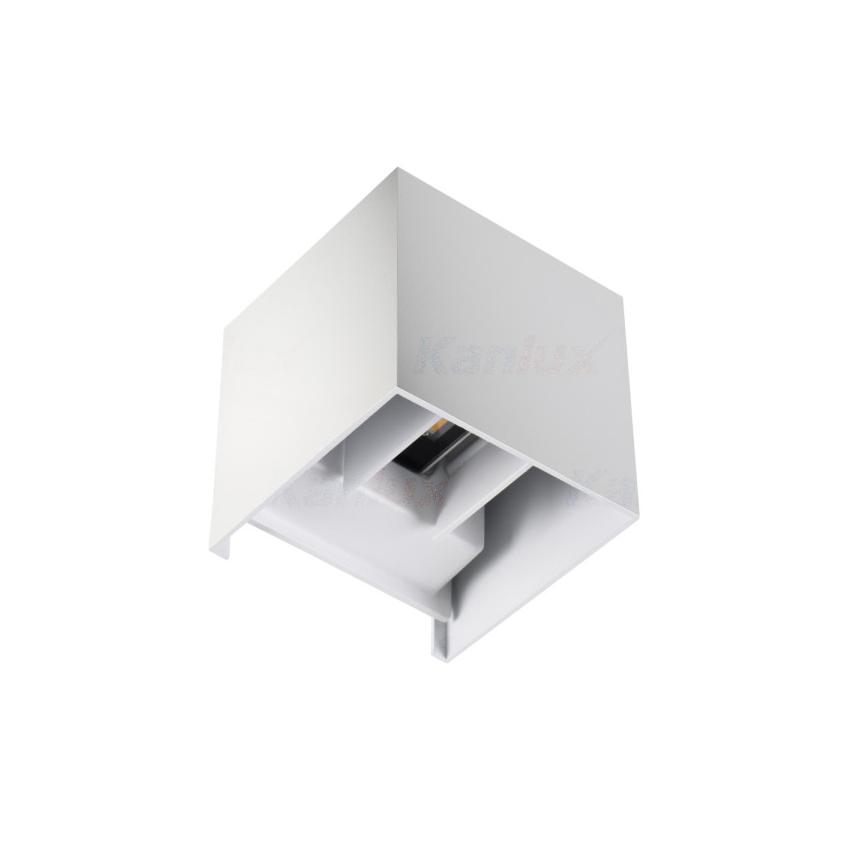 Oprawa elewacyjna REKA LED EL 7W-L-W 7W 4000K barwa neutralna IP54 Biały 28992 KANLUX