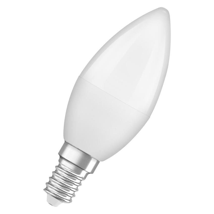 Żarówka LED x2 B37 Świeczka E14 4.9W = 40W 470lm 4000K Neutralna 200° VALUE CLASSIC Osram