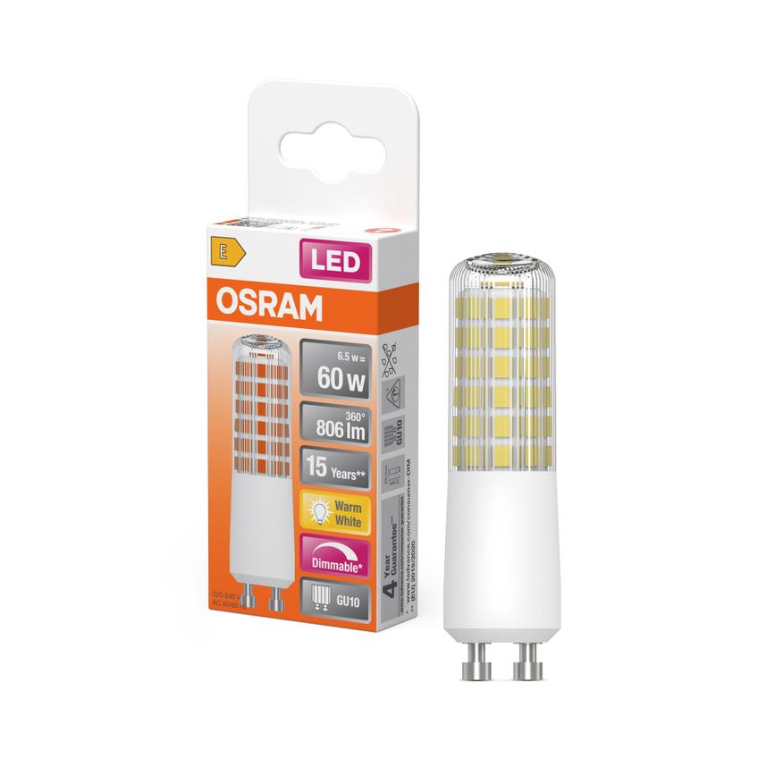 Lampa LED SPECIAL T SLIM CL 60 dim 7W 827 GU10