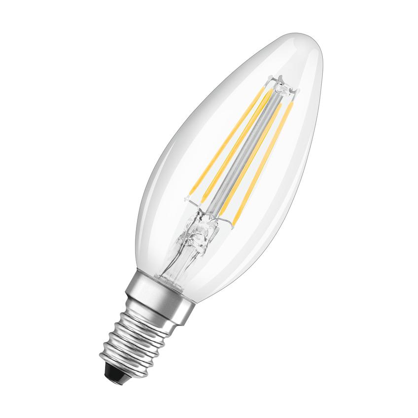 Lampa LED VALUE Classic B40 non-dim Filament szkło przezroczyste 4W 827 E14
