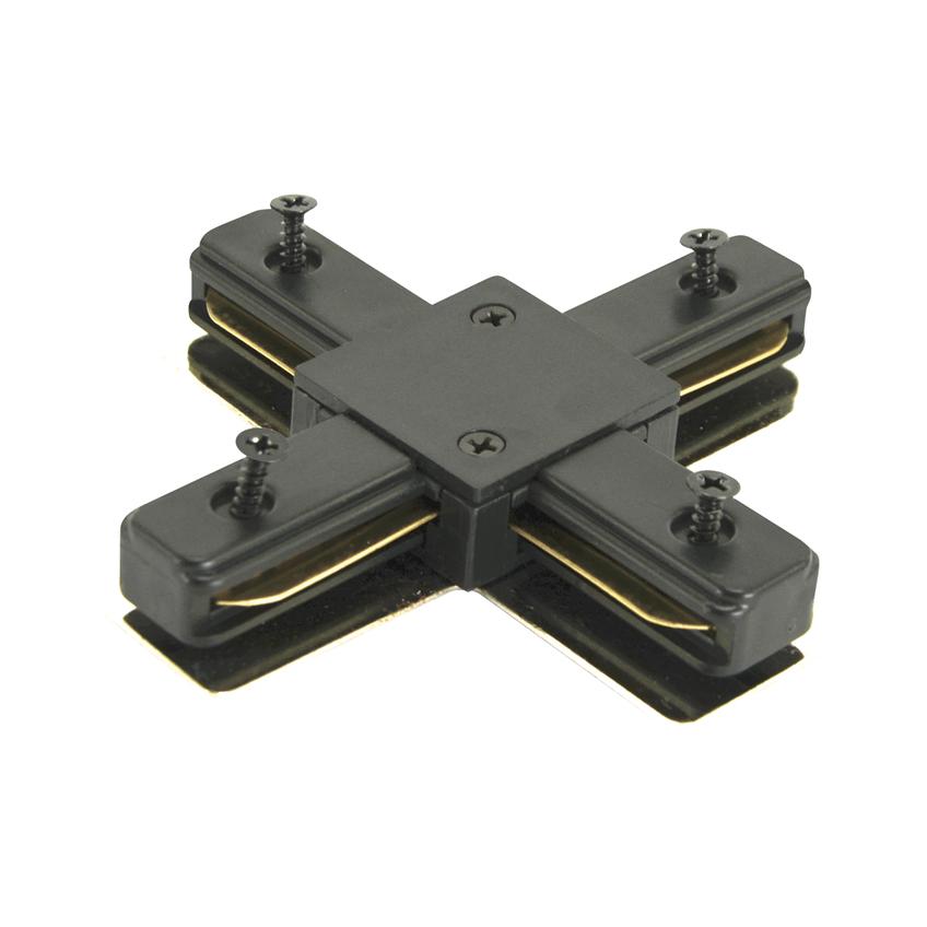 Łącznik do szynoprzewodów CONNECTOR X BLACK 04035 IDEUS