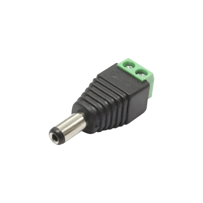Wtyk DC 2.1/5.5 ze złączem do szybkiego montażu taśm LED mono AD-TL-6499/W-Z ORNO