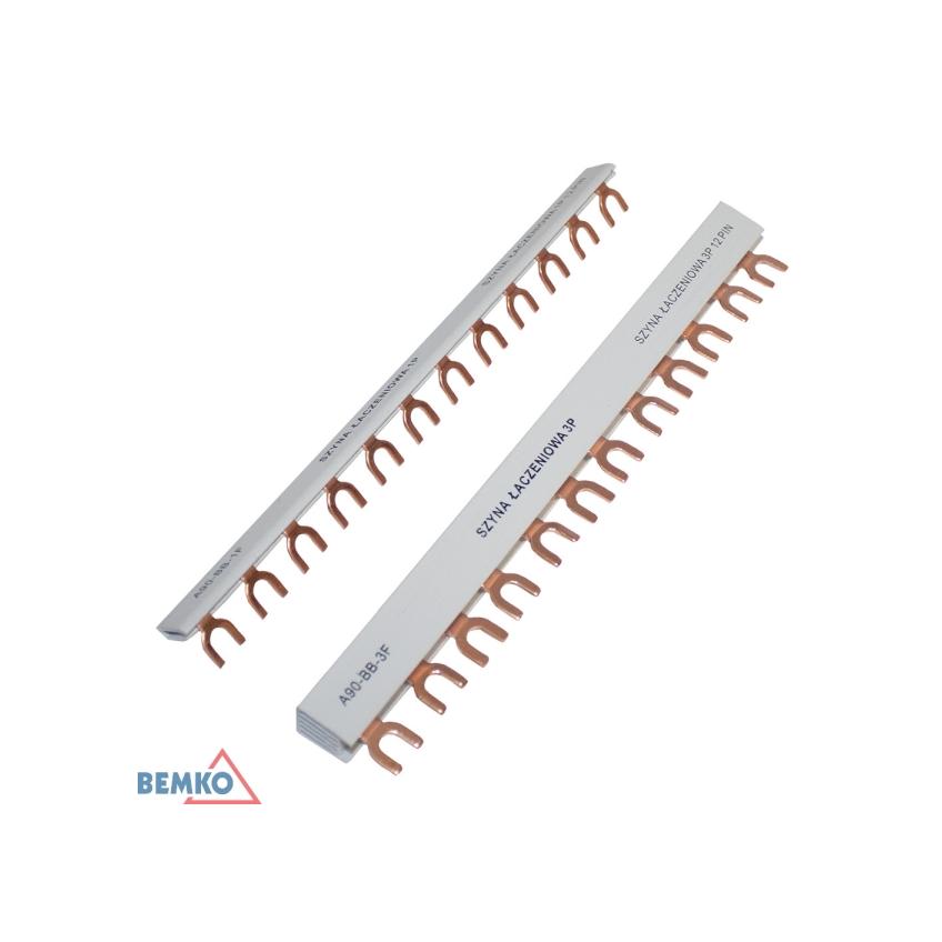 SZYNA ŁĄCZENIOWA 1F TYP-U 10MM2 12 MOD. A19-BB-1F BEMKO