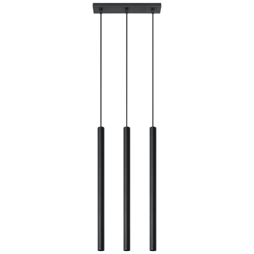Lampa wisząca PASTELO 3 czarna