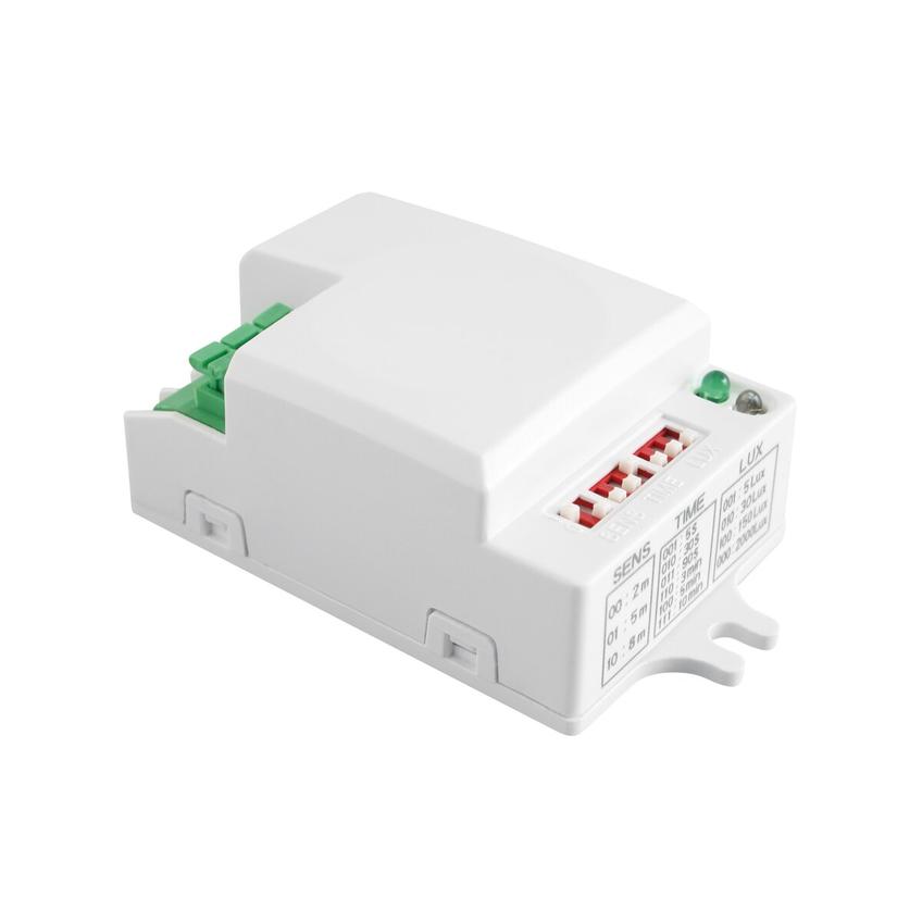 GTV CZUJNIK MIKROFALOWY RUCHU SRC812 MINI, max. 500W, AC 220-240V, 50/60Hz, KĄT DZIAŁANIA 360*, ZASIĘG 2-8m ± 1,5- 3,5m, IP20, WSPÓŁPRACUJE Z LED, NATYNKOWY, BIAŁY AE-SRC812-MIN GTV Poland