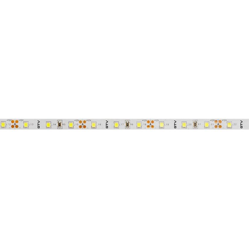 GTV TAŚMA FLASH 2835, 300 LED NEUTRALNY BIAŁY 4000K, 30W, BEZ ŻELU 8mm, ROLKA 5m, 12V LD-2835-300-20-CB GTV Poland