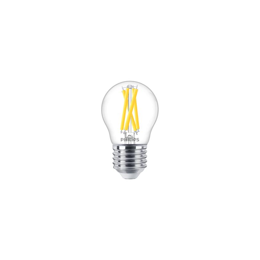 Żarówka LED ściemnialna Kulka 3,4W=40W 470lm / 2200K/2700K LEDLusterDT 3,5-40W E27 927 P45 5 lat gw. 9,29003E+11 PHILIPS
