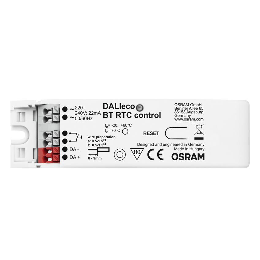 Sterownik DALIeco wersja Bluetooth RTC DALIeco BT RTC CONTROL