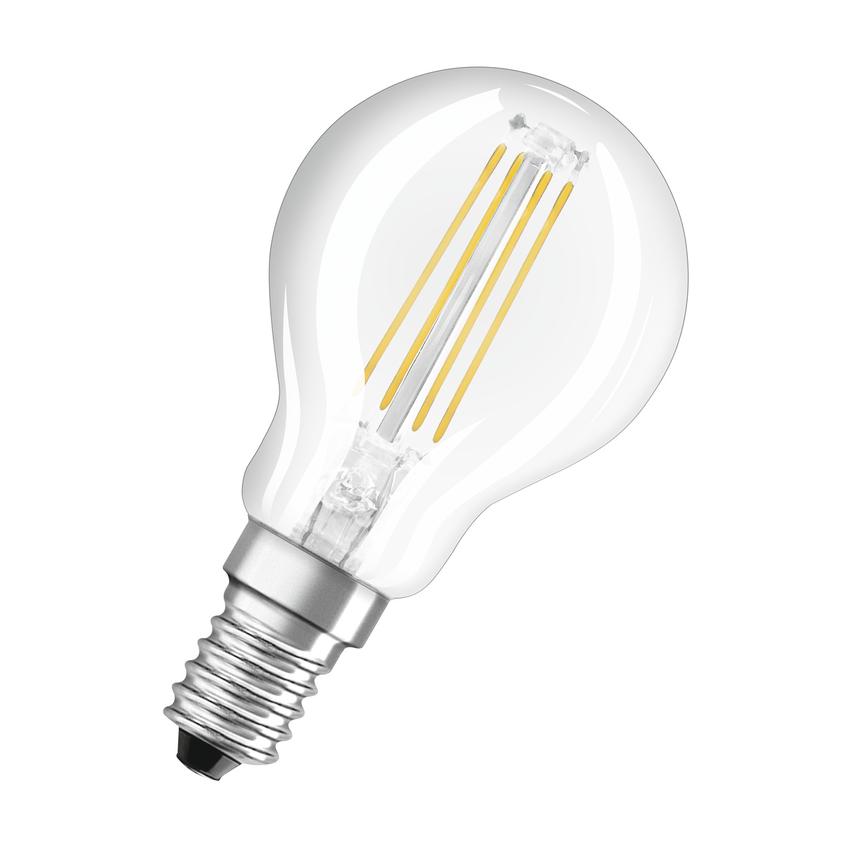 Lampa LED BASE Classic P40 4W/827 230V Filament szkło przezroczyste E14 FS3 OSRAM