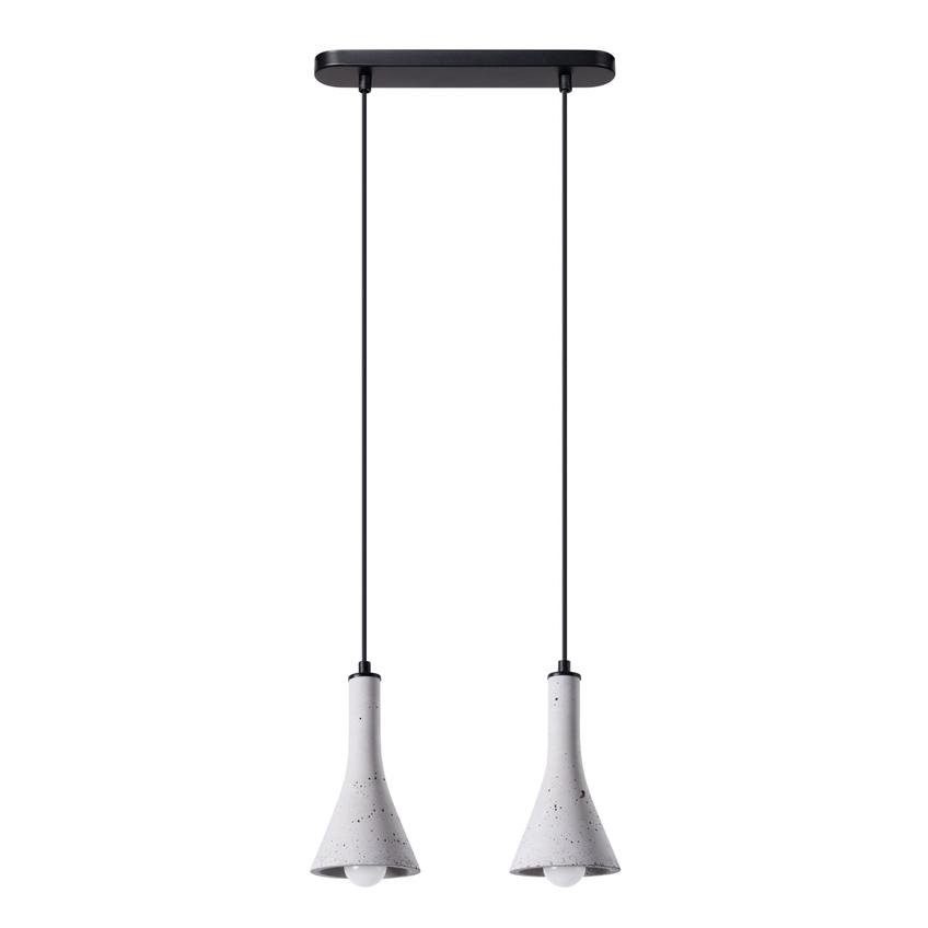 Sollux Lampa wisząca REA 2 beton SL.1224