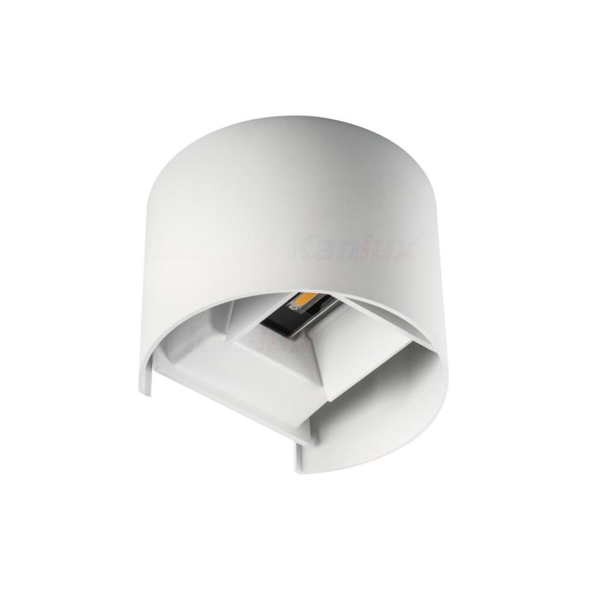 Oprawa elewacyjna REKA LED EL 7W-O-W 7W 4000K barwa neutralna IP54 Biały 28993 KANLUX