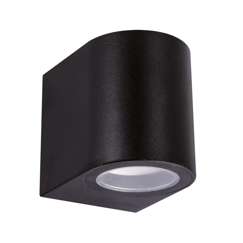 Oprawa zewnętrzna kinkiet czarny GAMP GU10 C BLACK 04016 IDEUS