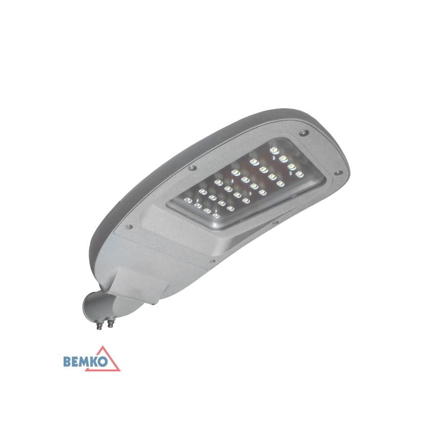 OPRAWA ULICZNO-PARKINGOWA LED ''JASPER'' 50W 230V SZARA 5500lm 6000K S-C82-JAS1-050DG-6K BEMKO