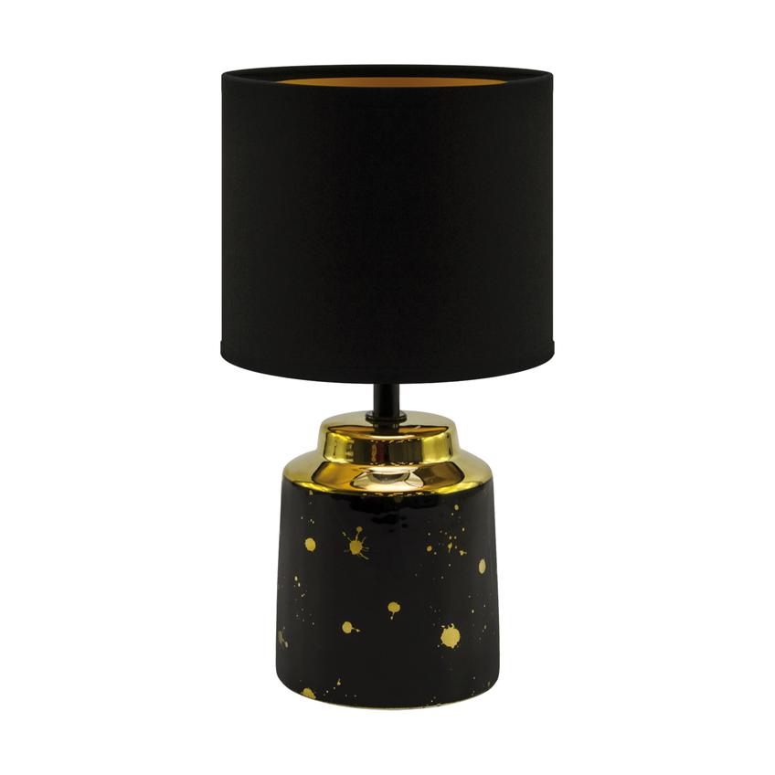 Lampka stołowa nocna HELENA E14 czarna 03788 IDEUS