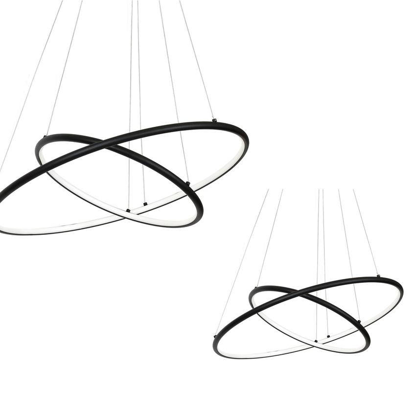 lampa wisząca LED Orion Black 53W 3710lm 3000K ML508 Milagro