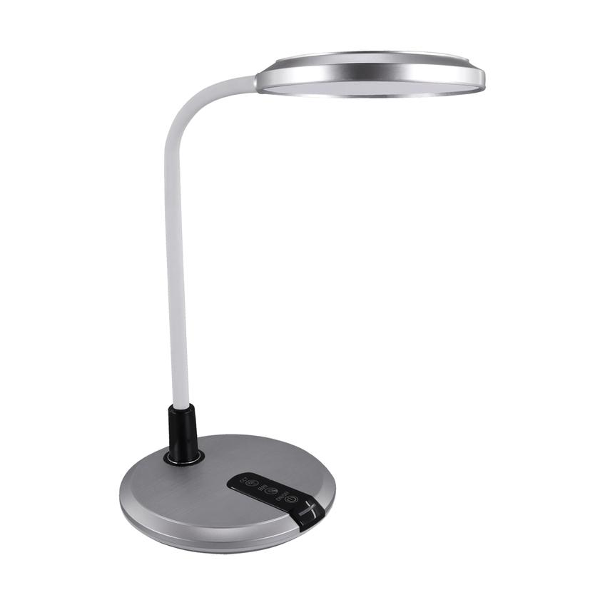 Lampka biurkowa SMD LED PLATON LED SILVER 04228 IDEUS