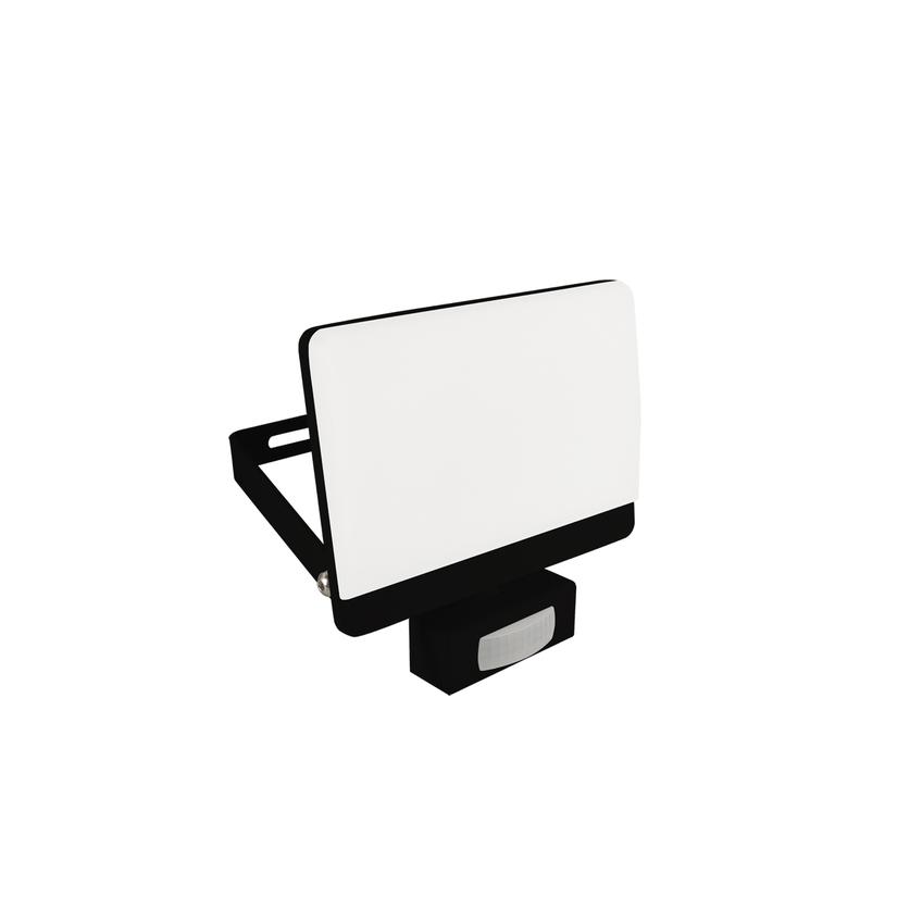 Naświetlacz SMD LED z czujnikiem ruchu BRYZA LED S 30W BLACK neutralna biel 04247 IDEUS