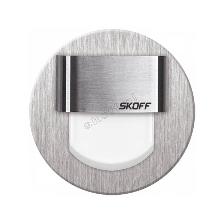 RUEDA mini – K(szlif) / B (niebieski) [obud. INOX] ML-RMI-K-B-1-PL-00-01 SKOFF