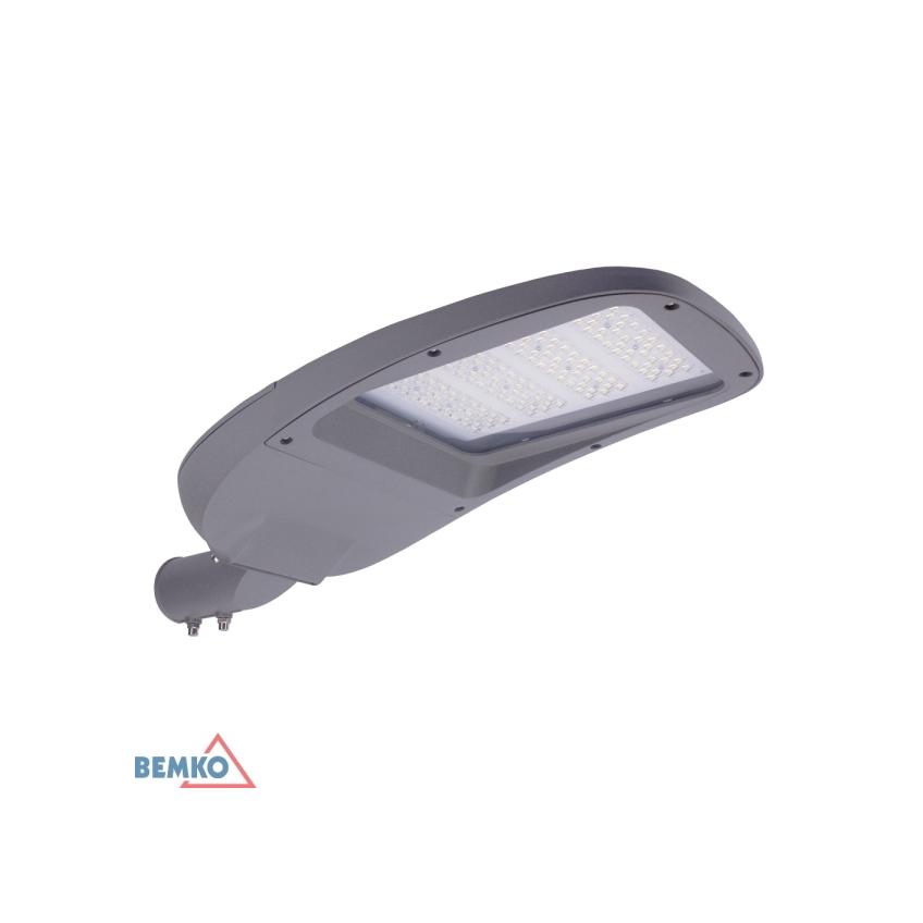 Oprawa uliczna LED 120W 230V 6000K 13500lm szara JASPER C82-JAS1-120DG-6K S-C82-JAS1-120DG-6K BEMKO