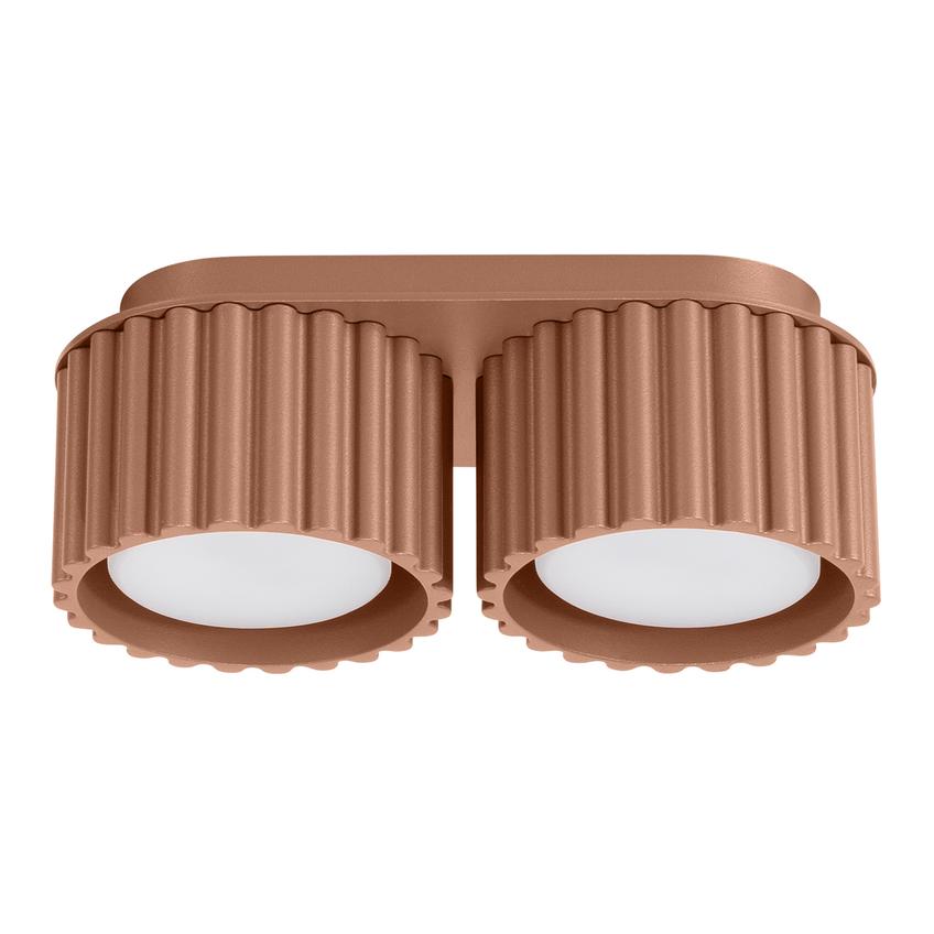 SOLLUX Plafon AURA 2 mocca Gx53 ; SL.1808