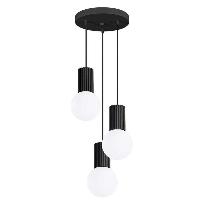 Lampa wisząca HALO 3P czarna