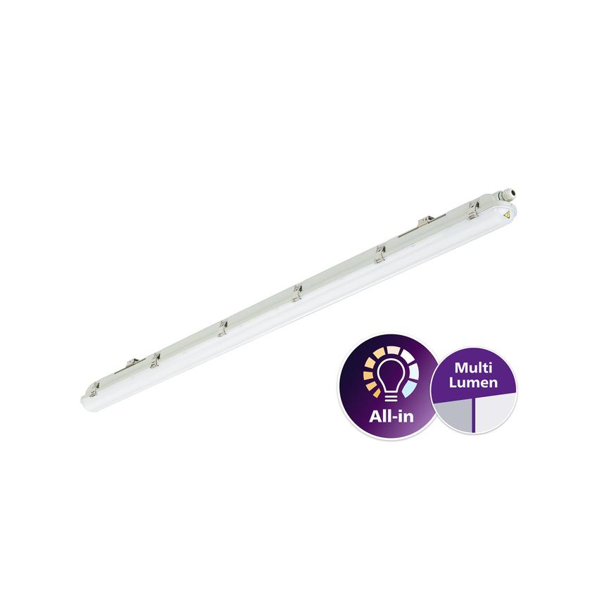 Oprawa hermetyczna Ledinaire WT065C przelotowa 53/30W 4100/6800lm IP65 4000K barwa neutralna LED41_6 9,11402E+11 PHILIPS