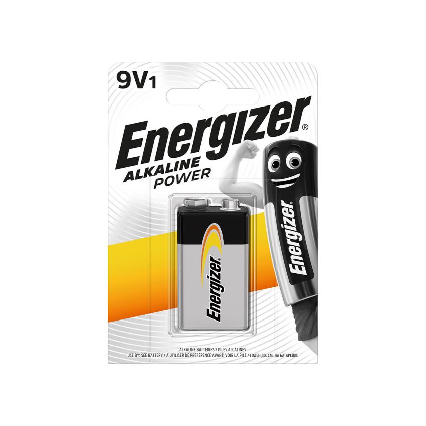 BATERIA ENERGIZER ALKALINE POWER 9V 6LR61 /1 sztuka 7,6389E+12 SELVISTA