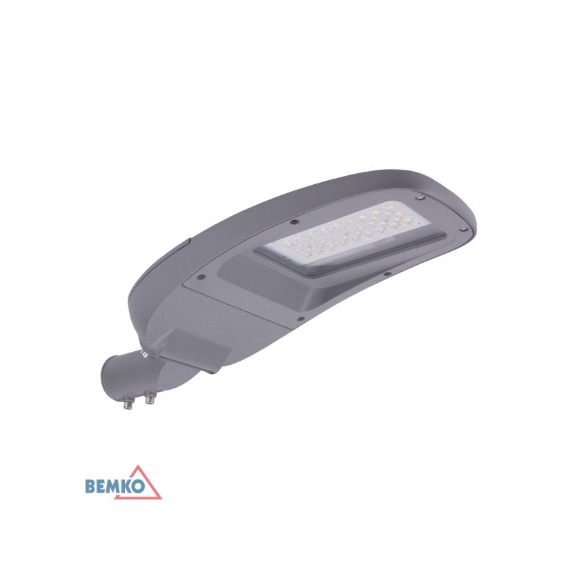 OPRAWA ULICZNA LED JASPER 30W 4000K 3500LM IP65 SZARA FI50mm S-C82-JAS1-030DG-4K BEMKO