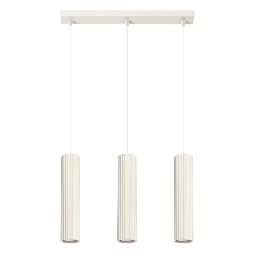 Sollux Lampa wisząca KARBON 3L beżowy SL.1594