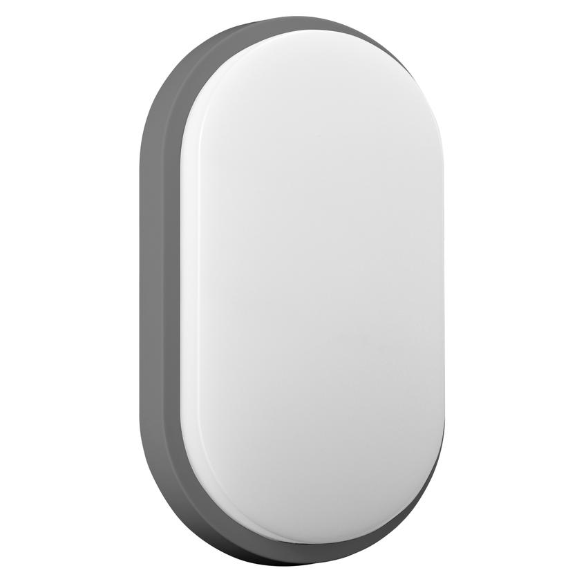 NEFRYT LED 10W, oprawa ogrodowa, 800lm, IP54, 4000K, szara AD-OP-6110GLPM4 ORNO