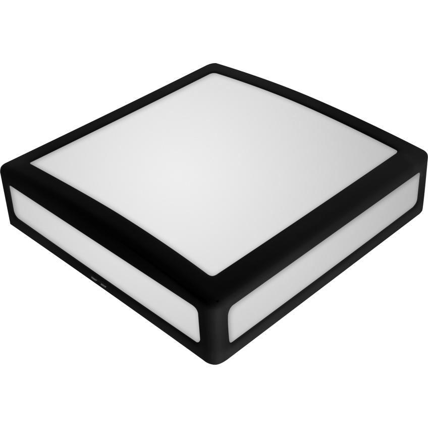 Oprawa oświetleniowa ERIS LED czarny pierścień, klosz mleczny biały neutralny 13W D.31100CM-BN-13W PAWBOL