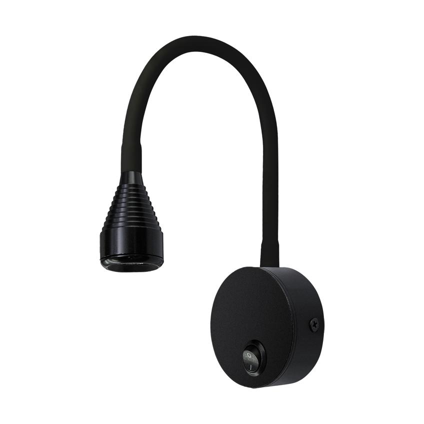 Oprawa dekoracyjna COB LED POLA LED 3,5W BLACK 4000K 03739 IDEUS