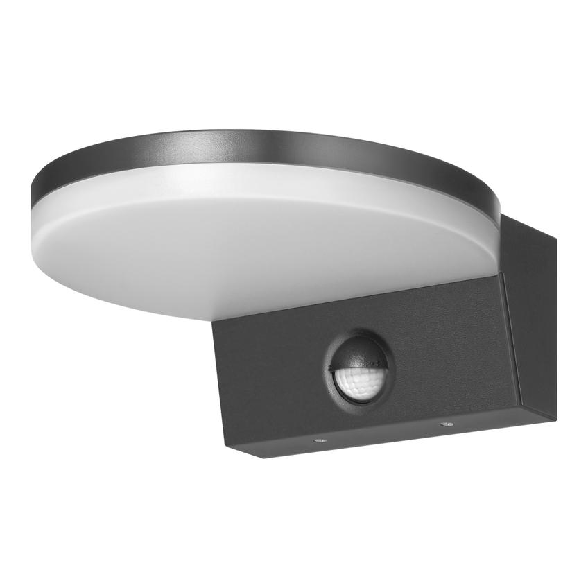 ASPEN LED 15W oprawa ogrodowa z czujnikiem ruchu PIR 1300lm IP65 4000K szara AD-OP-6604GLPMR4 ORNO