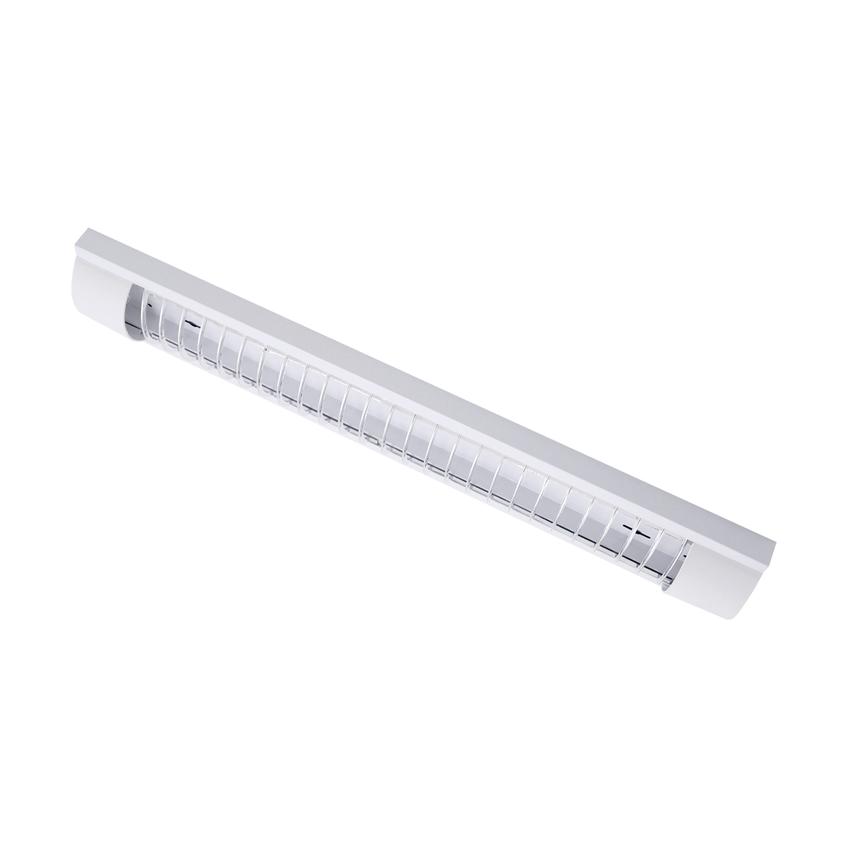 Oświetleniowa oprawa liniowa POGO LED 2x18W GRILL 03684 IDEUS