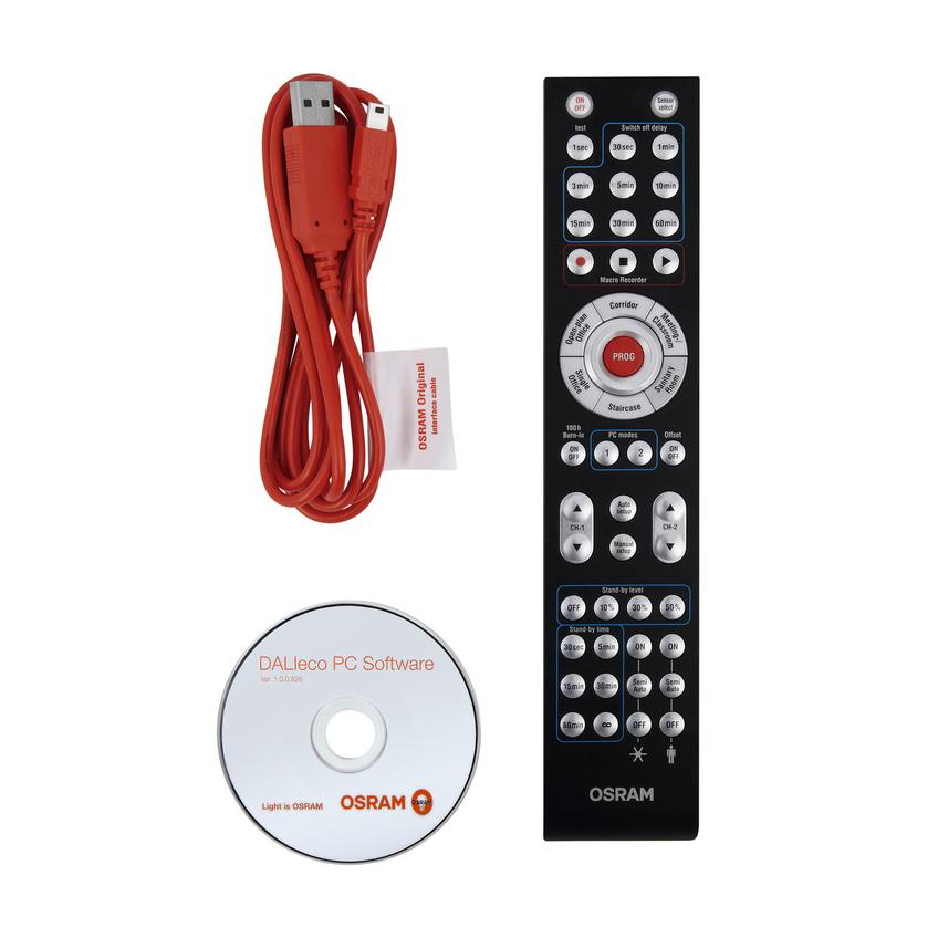 Pilot programujący USB DALIeco REMOTE PC KIT