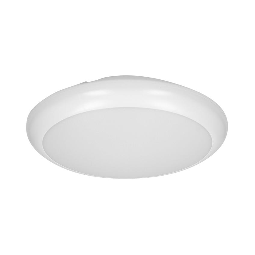 LAPIS LED 12W, plafon oświetleniowy z mikrofalowym czujnikiem ruchu, 800lm, IP65, 4000K, IK10, poliw AD-PL-6118WLPMM4 ORNO