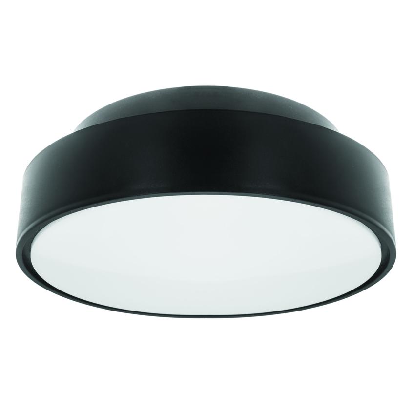 Oprawa oświetleniowa DIONE LED czarny pierścień, czarna podstawa, klosz mleczny biały D.3140CCM-BN-13W PAWBOL