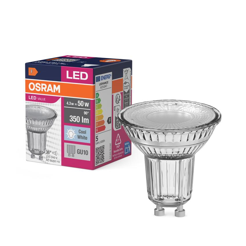 Lampa LED VALUE non-dim PAR16 50 36° 4,3W 840 GU10