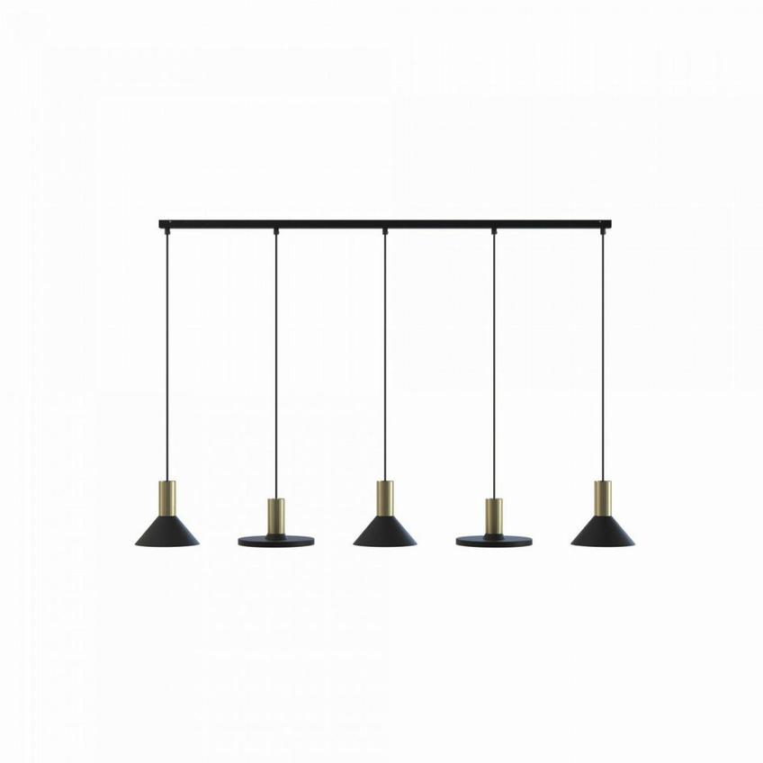 HERMANOS V BLACK/SOLID BRASS