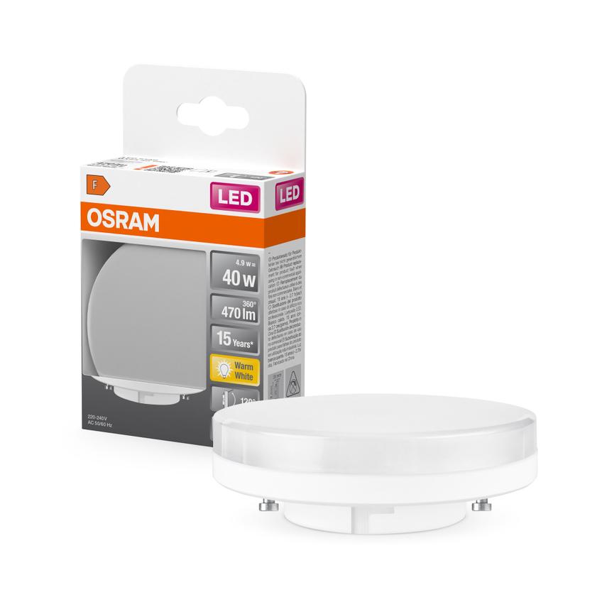 Lampa LED STAR non-dim Spot GX53 plastik 40 4,9W/827 GX53