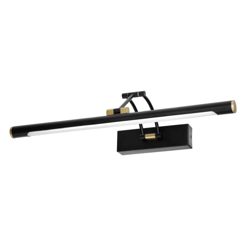 RICO LED 9W, lampa nad lustro, 990lm, 4000K, IP44, dł. 50 cm, czarna AD-OM-6519L4/B ORNO