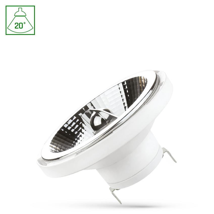 ŻARÓWKA LED AR111 G53 12V 11W SMD 20st WW WHITE SPECTRUM